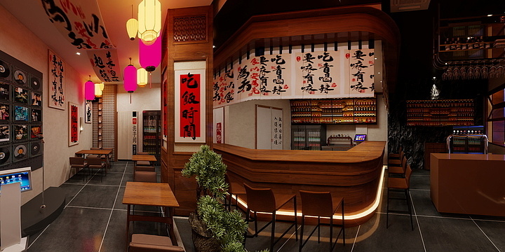 十一铺-壹家酒肆-装修设计方案