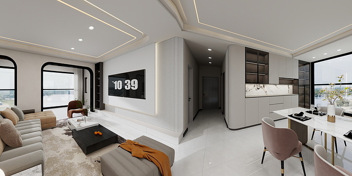 亨聿空间设计-轻奢-装修设计方案