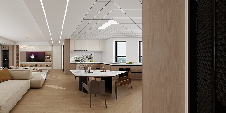 品麓-李明-永洋一号院  126-李明-中古-装修设计方案