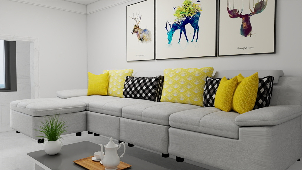 华美信业装饰-三泉E8-1-501-装修设计方案