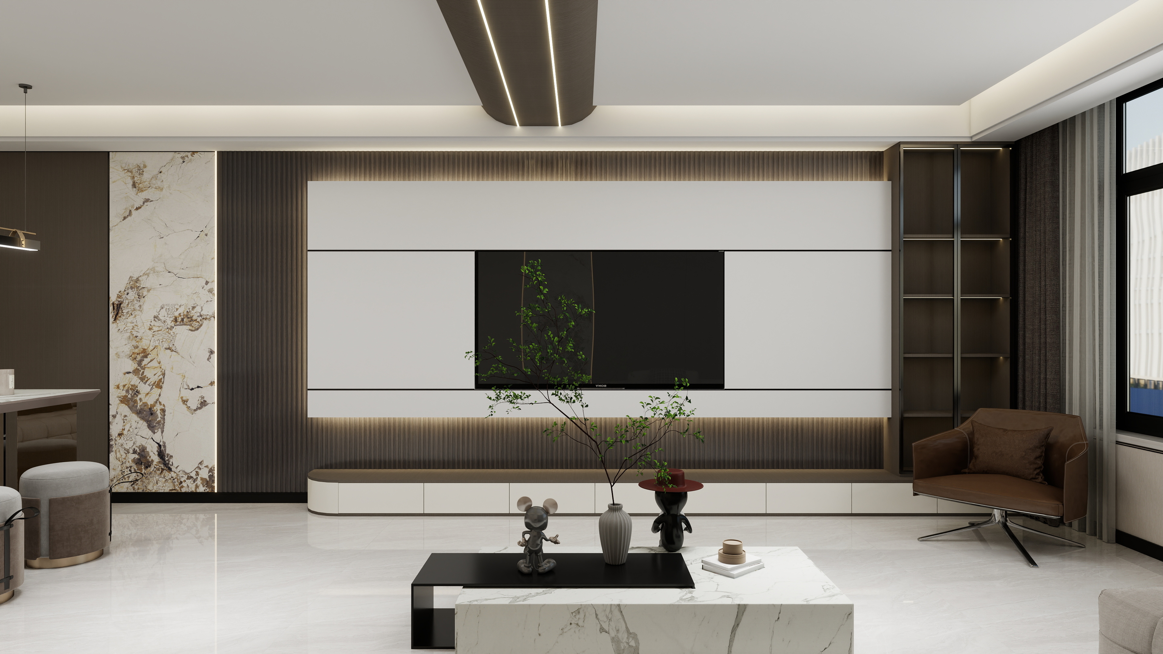 一宥设计-客厅-装修设计方案