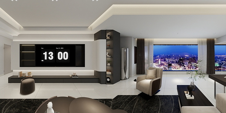 呈普设计工作室-欣隆钰府A12-302-装修设计方案