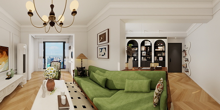 1创作-钱隆华府黄小姐-装修设计方案