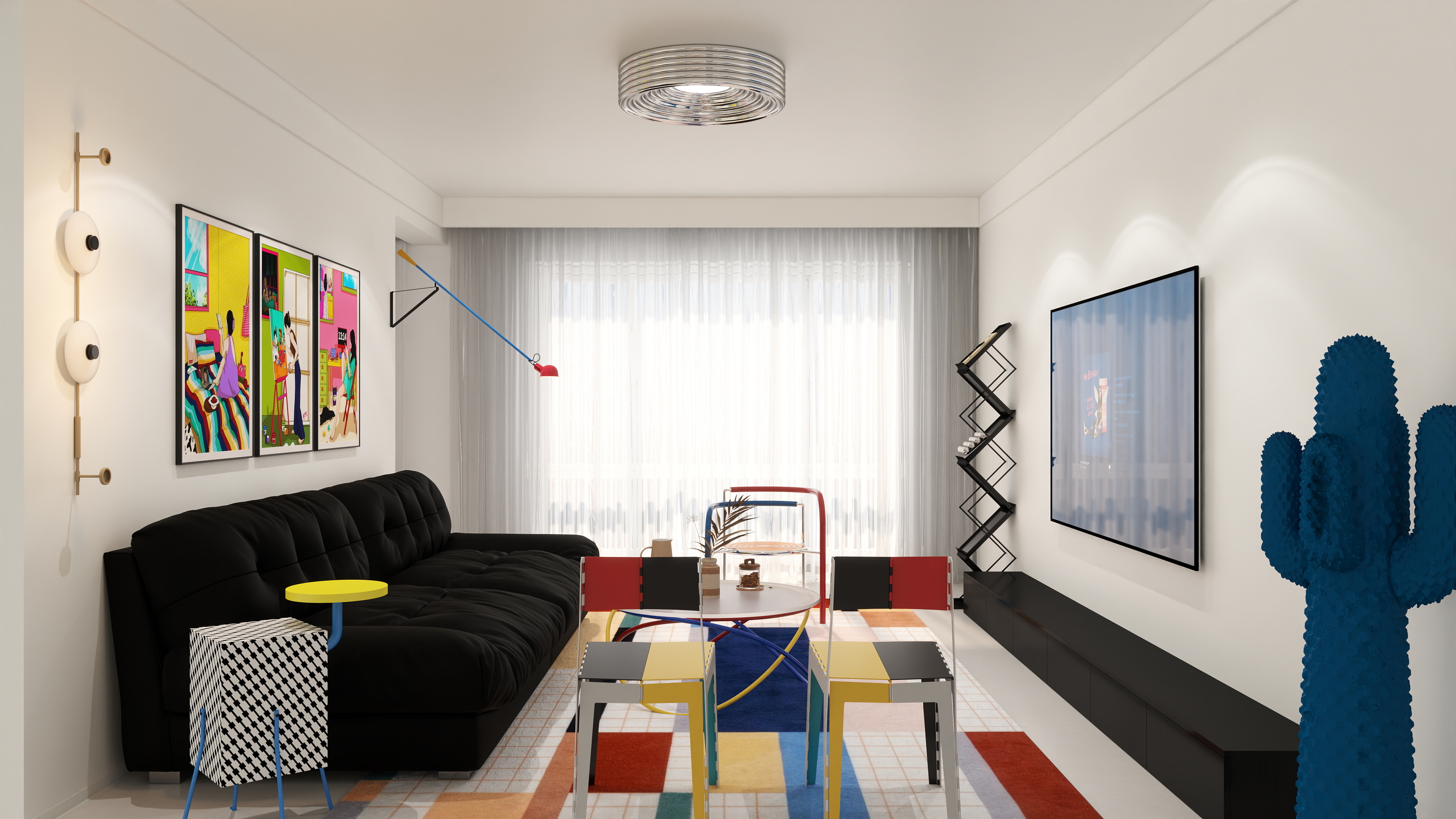 设计杜夏-泰和府100㎡3室-装修设计方案