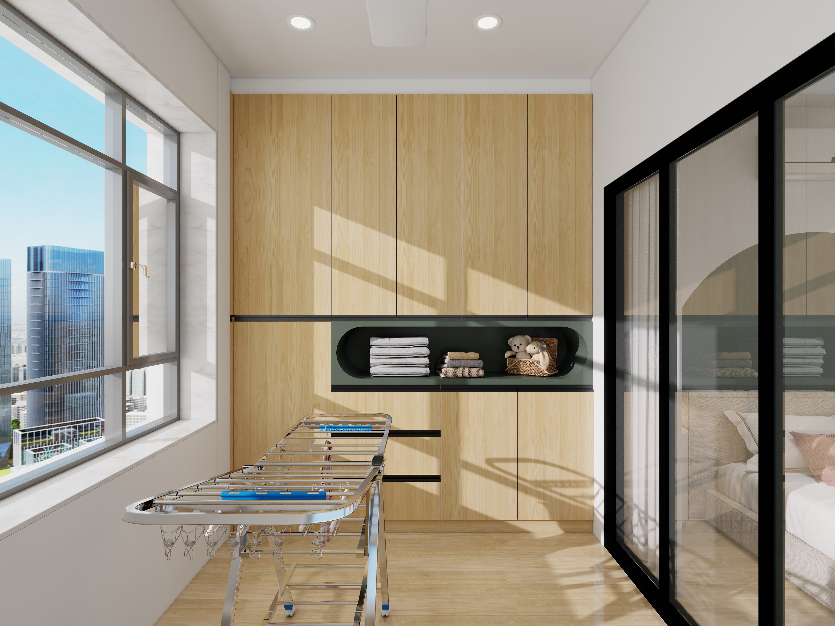 晓欣qVPv-保利东湾60㎡2室装修效果图