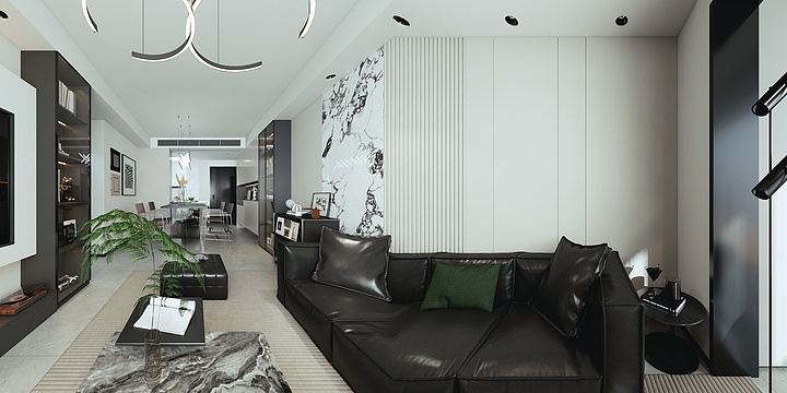 Lisq.-兰亭长江序平面布置图-装修设计方案