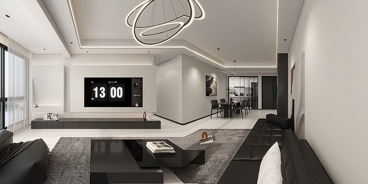 设计界的吴彦祖-世纪峰景-现代风格-李-装修设计方案