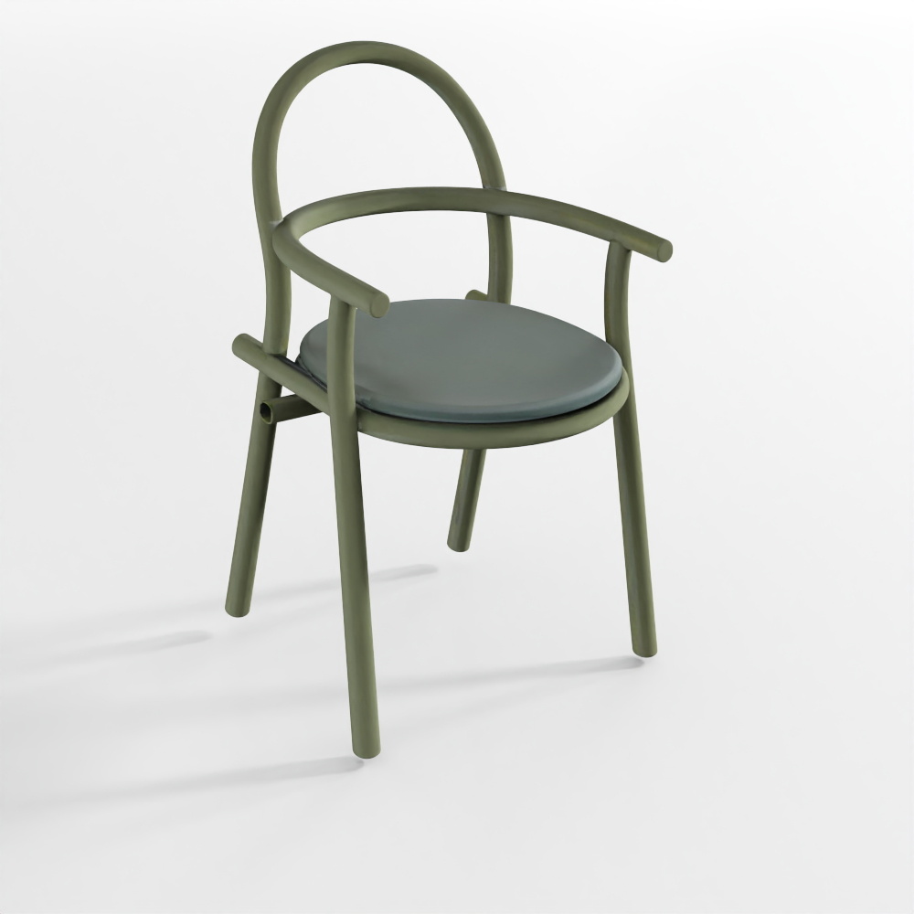 Backrest chair3D模型