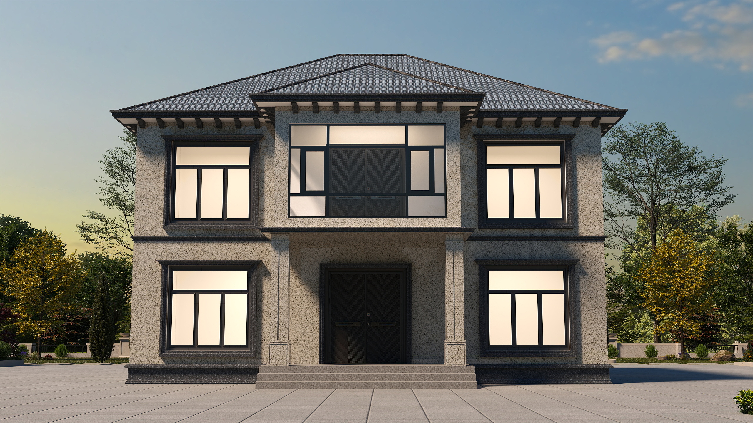 弘艺装饰设计-象河大高庄-装修设计方案