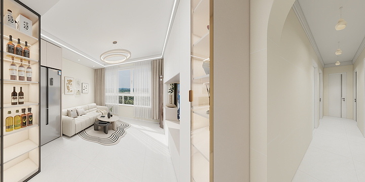 旭美家装饰-学府华庭100平米三居室 - 32副本-装修设计方案