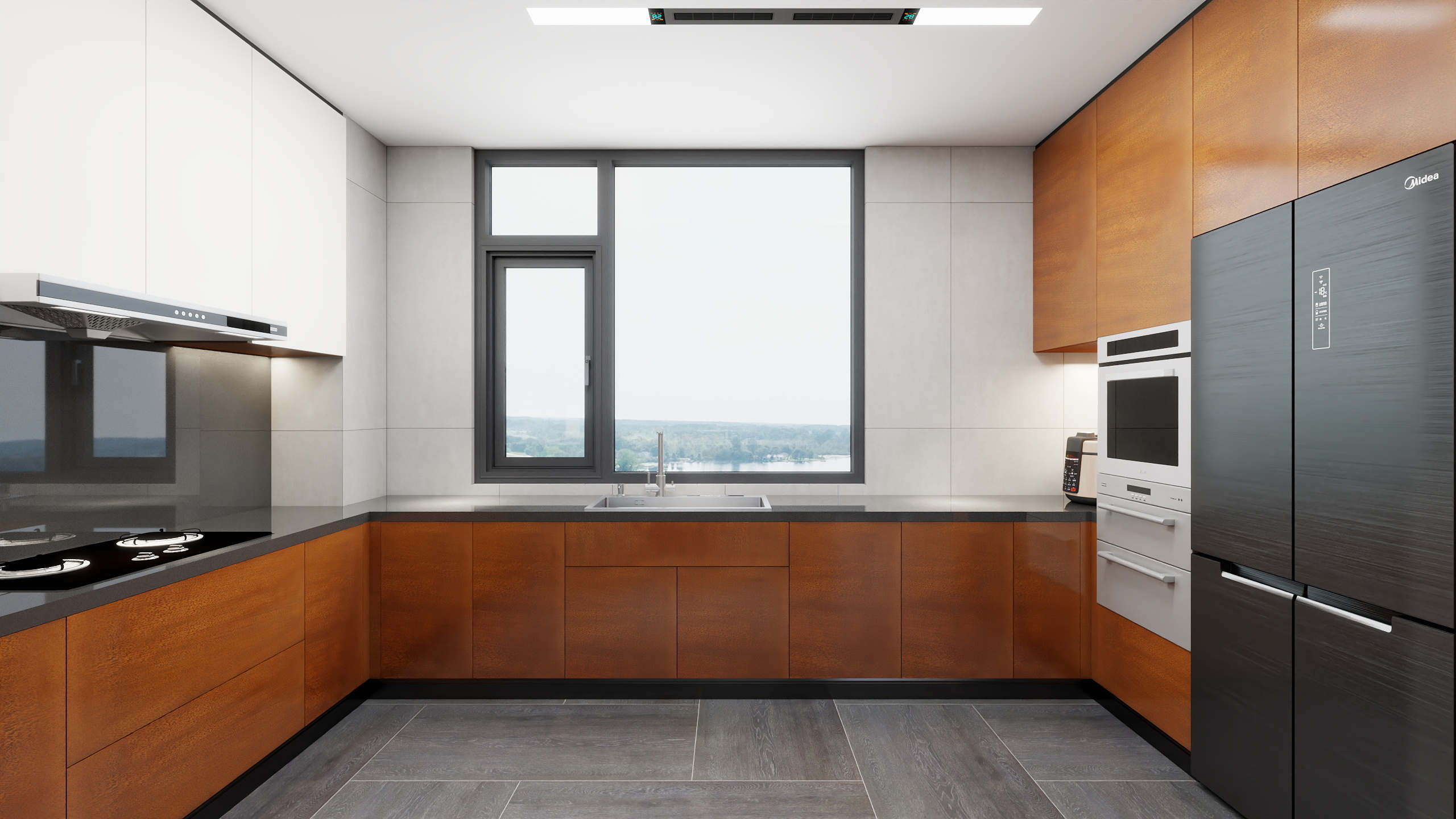 神马云在线-河赕古道桃源居364㎡1+3别墅装修效果图