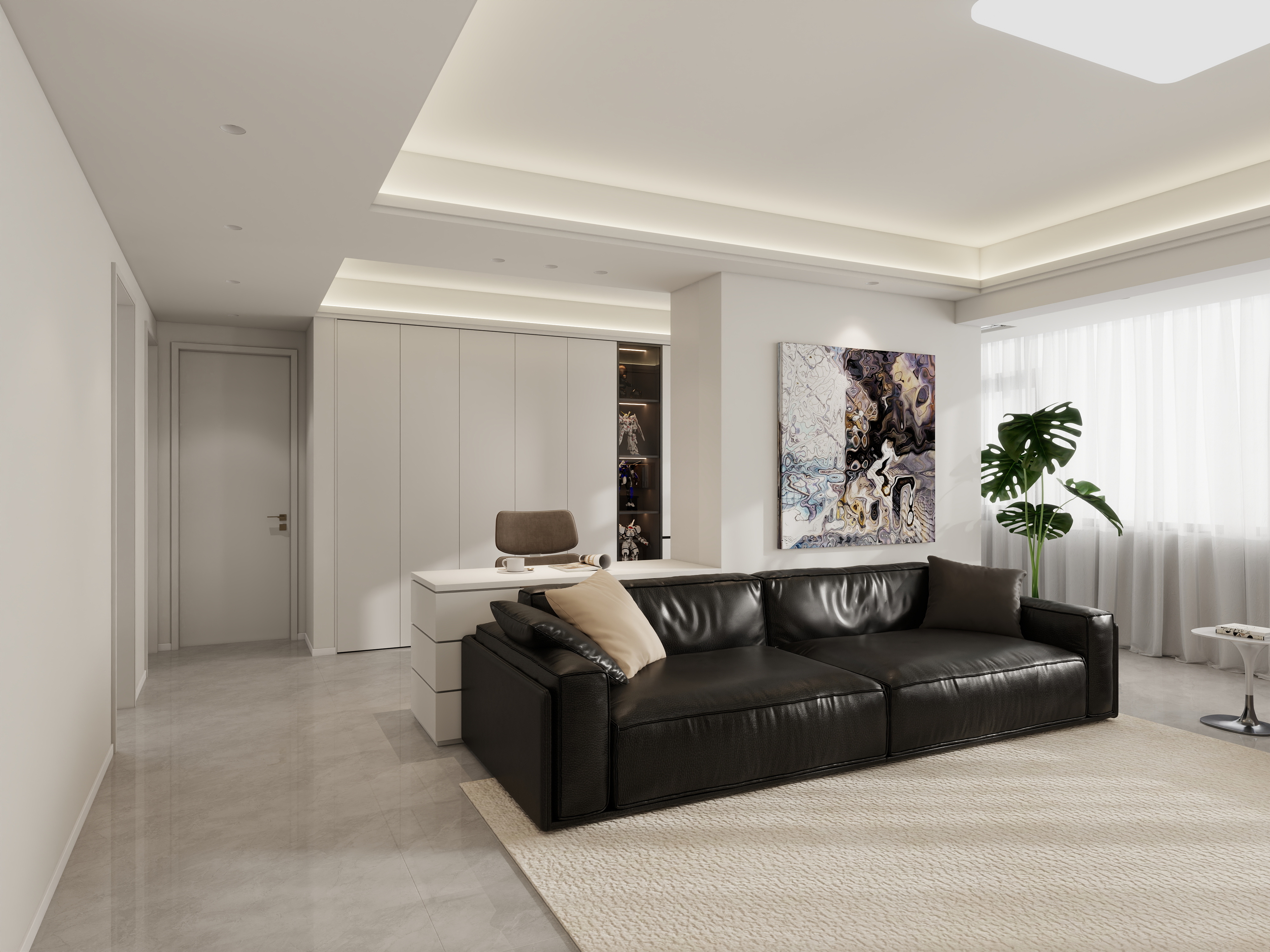 金设计19826121236-观山源著11-2-1201（亮面砖）-装修设计方案