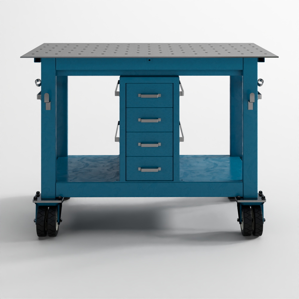 工具箱工具车13D模型