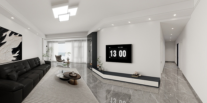 室内设计~邓-霞岭城-装修设计方案