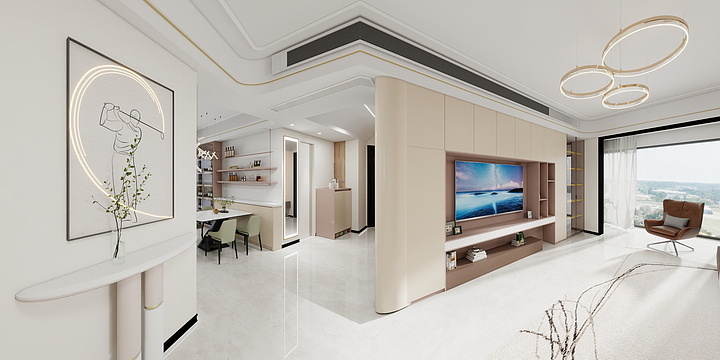 任爱-东方刘总three-装修设计方案