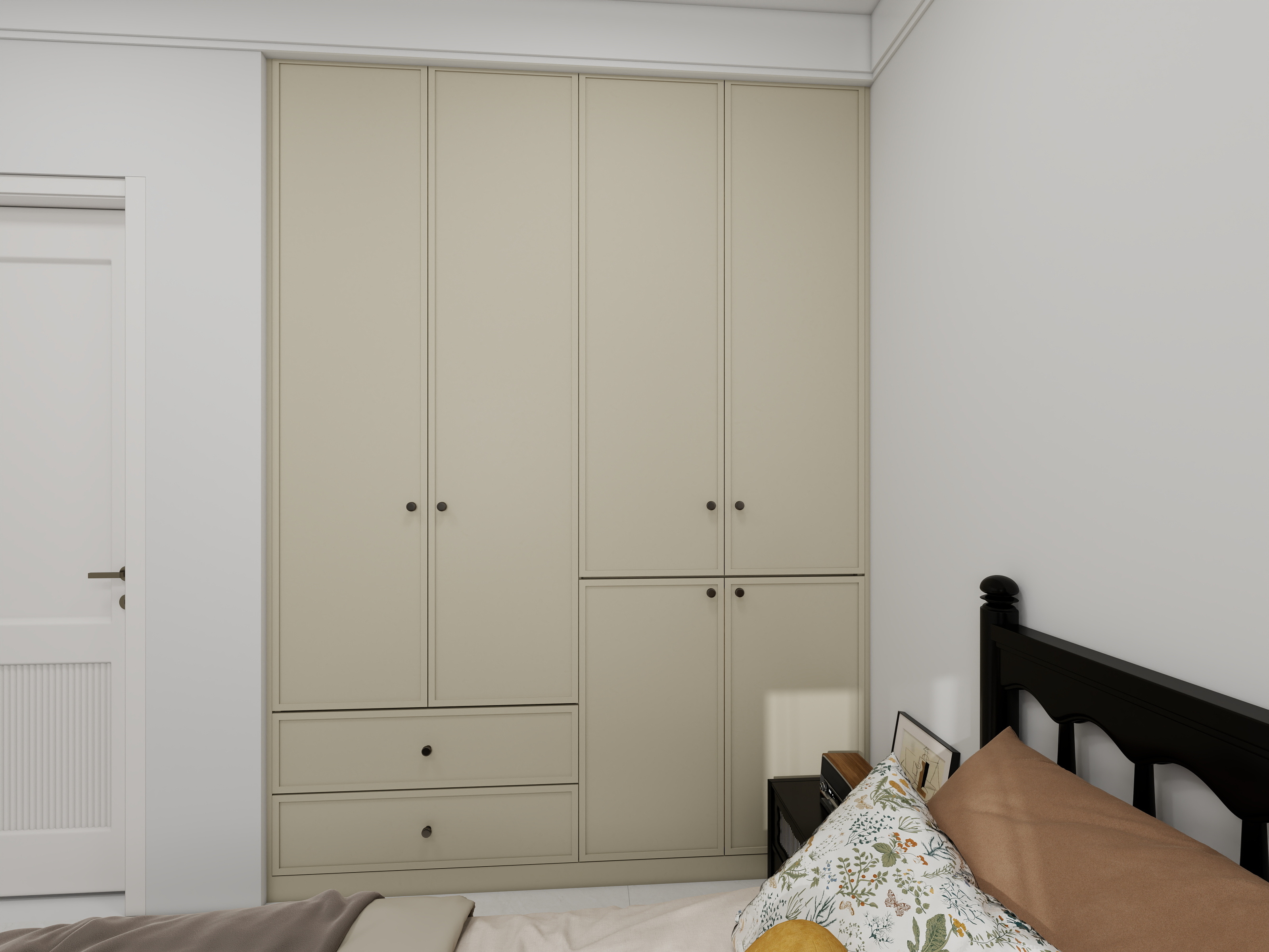 哈尔滨幸福家全屋定制工厂-保利颐和家园-装修设计方案