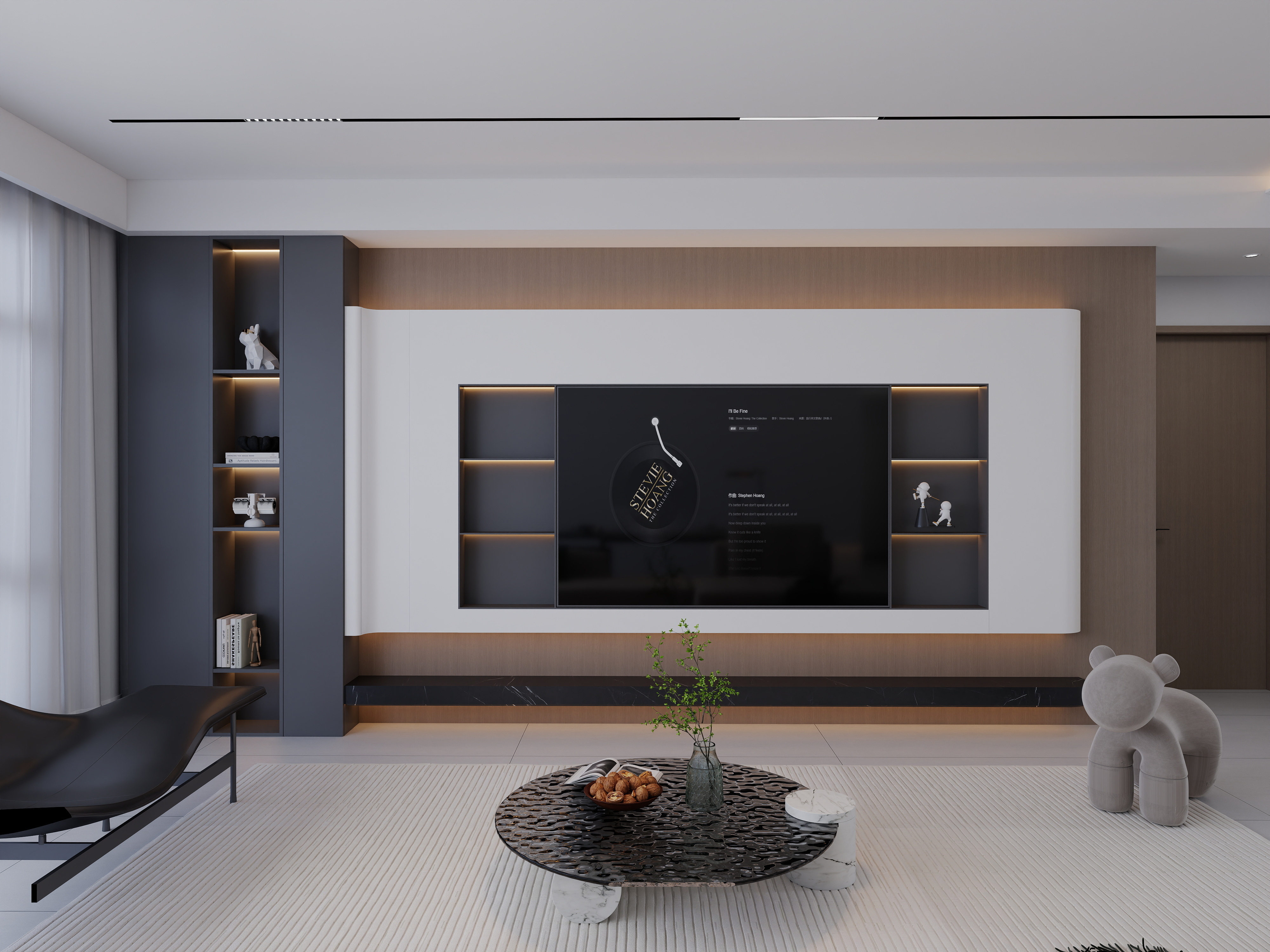 Qiao-设计师-130㎡意式客餐厅-装修设计方案