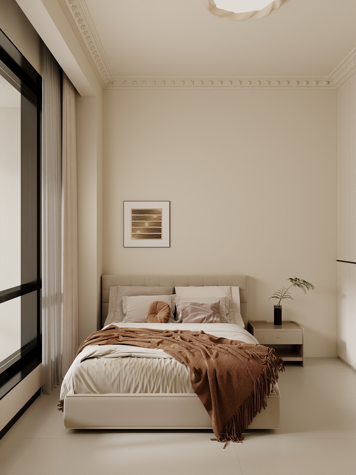 吴爽-249m²中古混搭风格 装修效果图