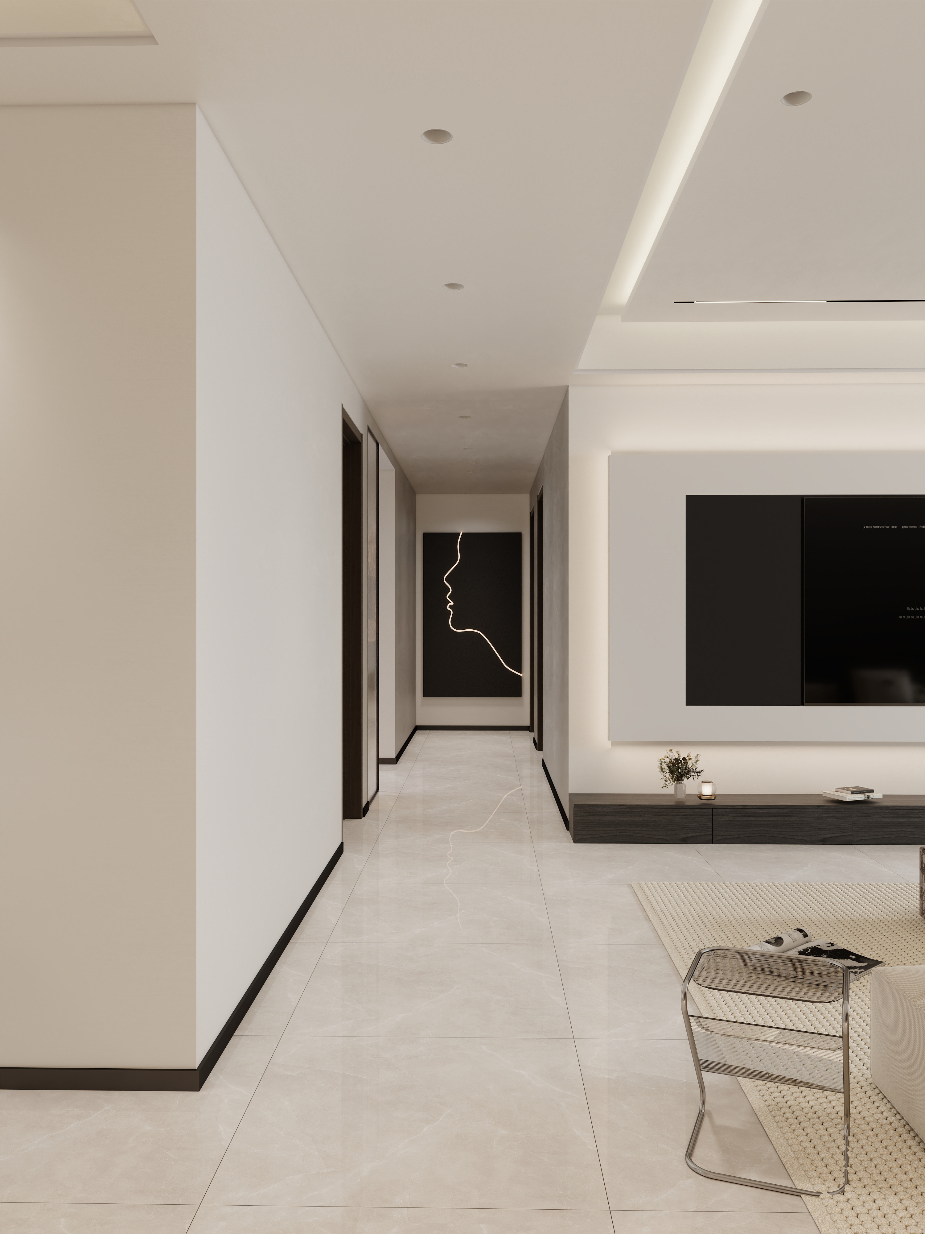 Tian11-观山悦  -  现代装修效果图