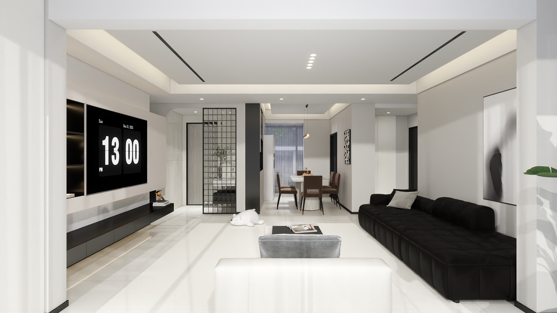 李林-金地云溪九境现代简约112㎡3室-装修设计方案