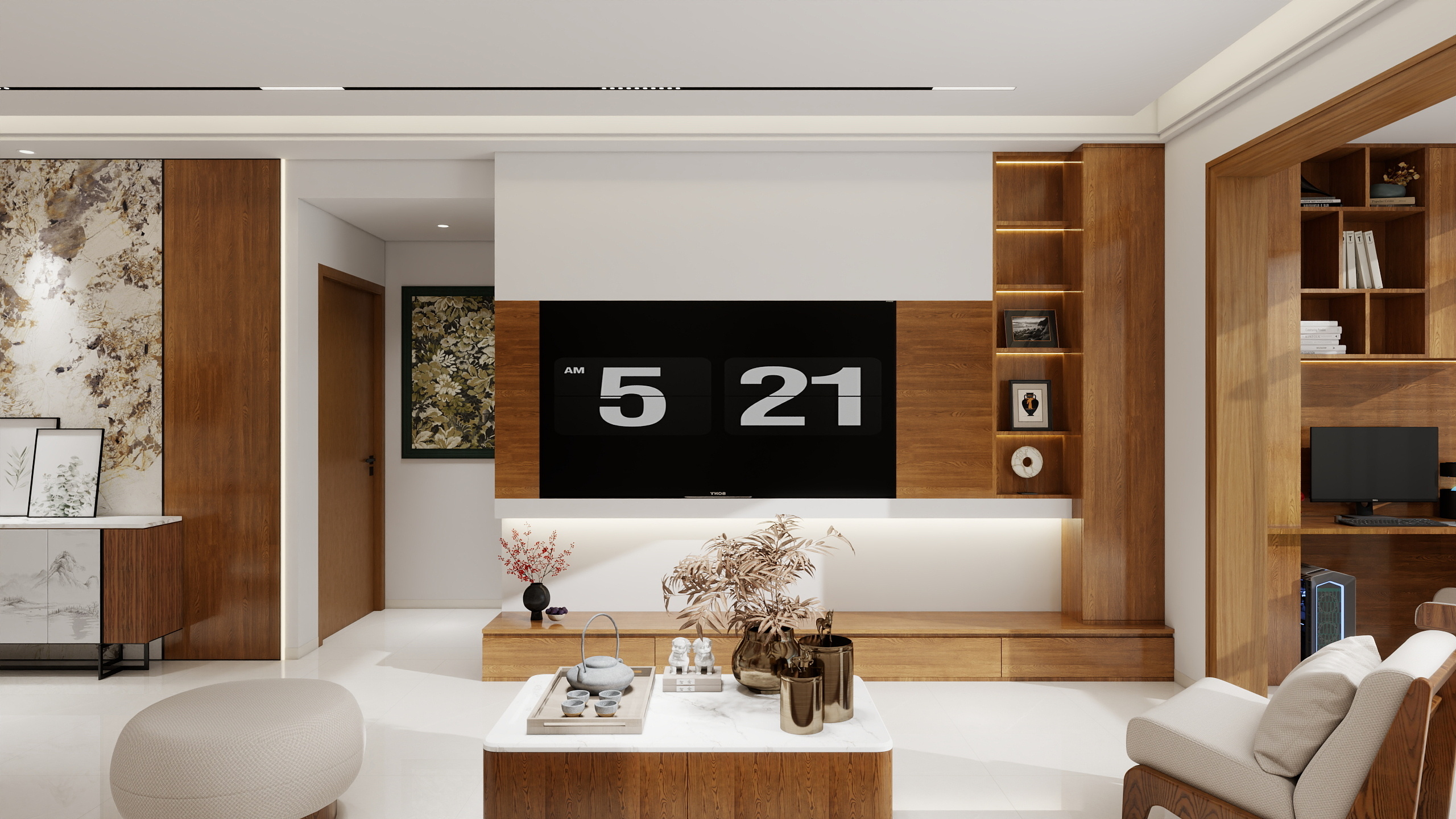 一宥设计-金彩印象李胤洪-装修设计方案