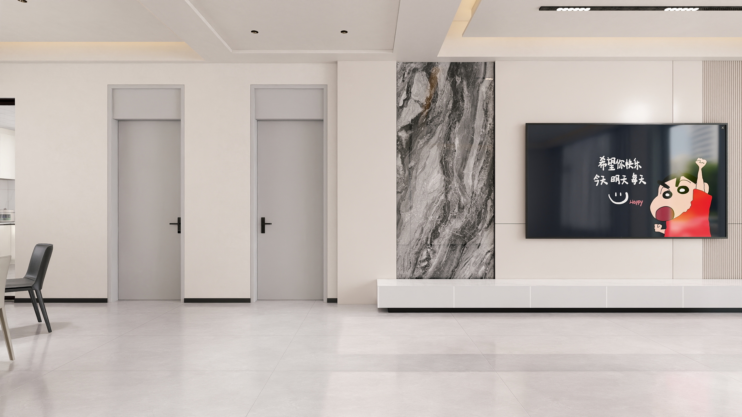 李哈哈室内设计-竹溪县梅探沟村自建房装修效果图