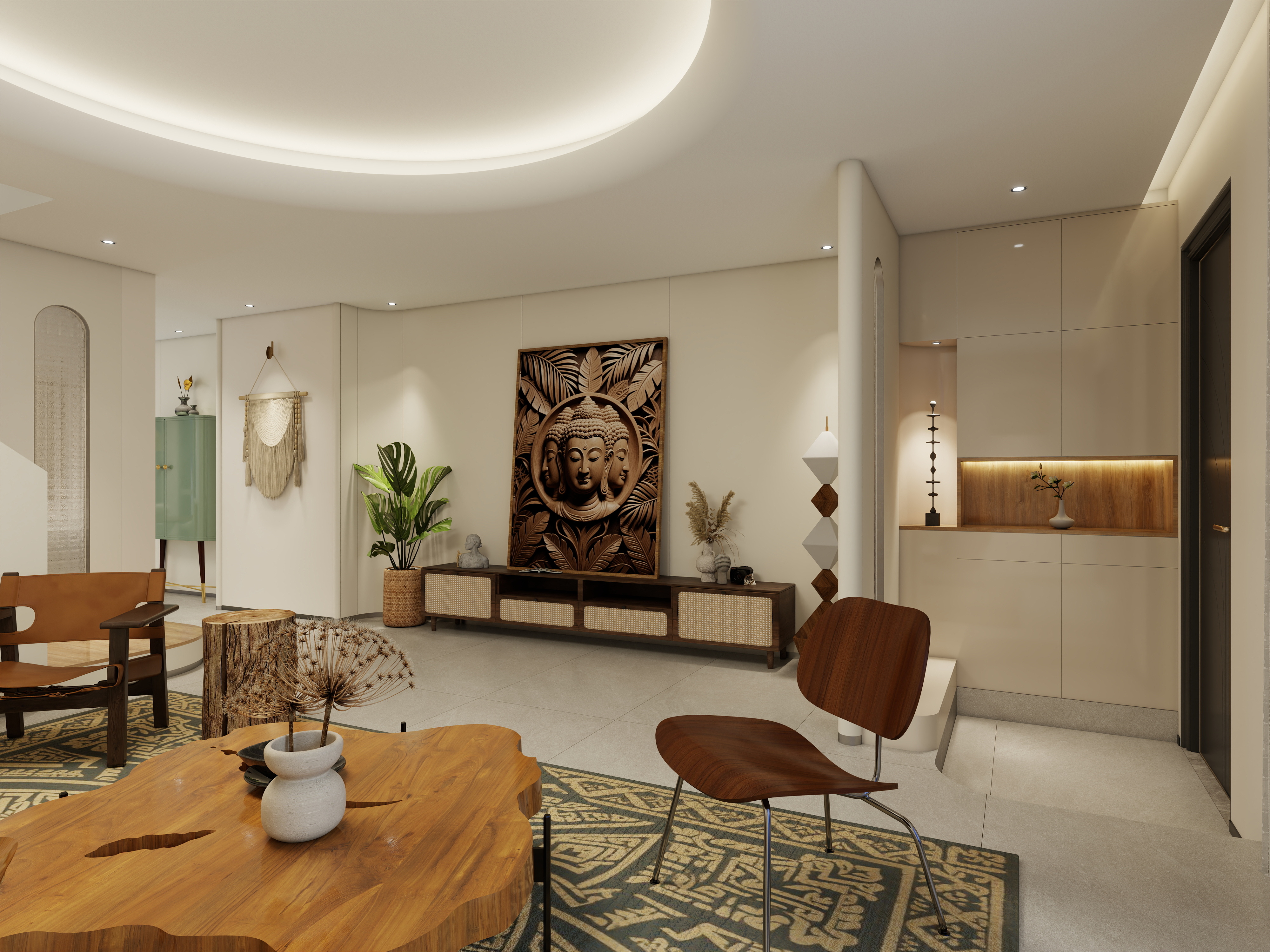 qhf飞-调整Ground Floor Layout Camko Project -装修设计方案