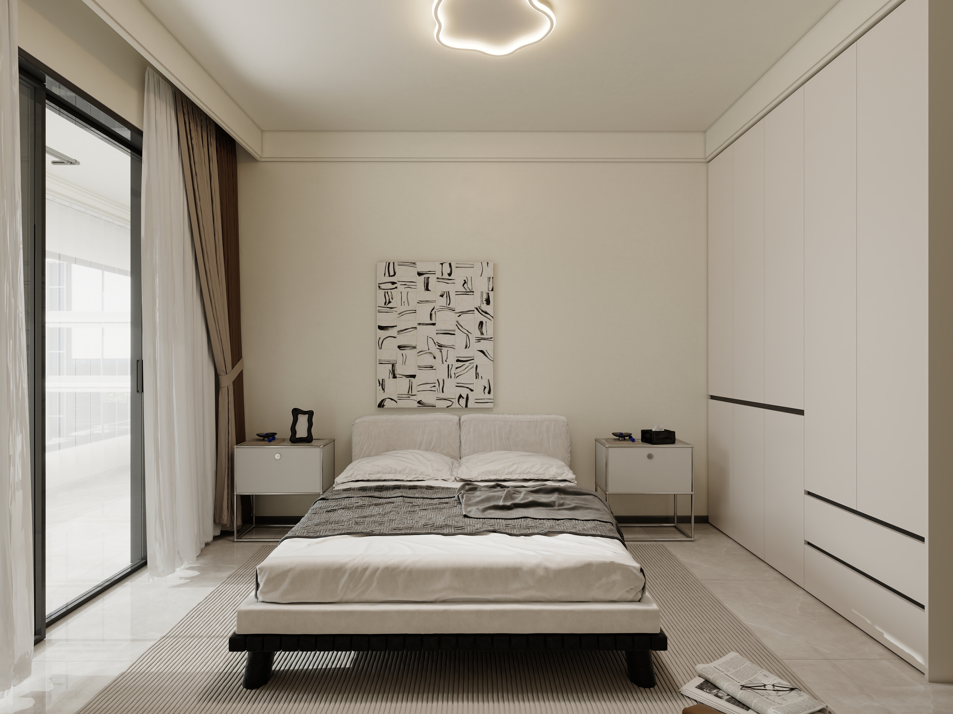 Tian11-观山悦  -  现代装修效果图