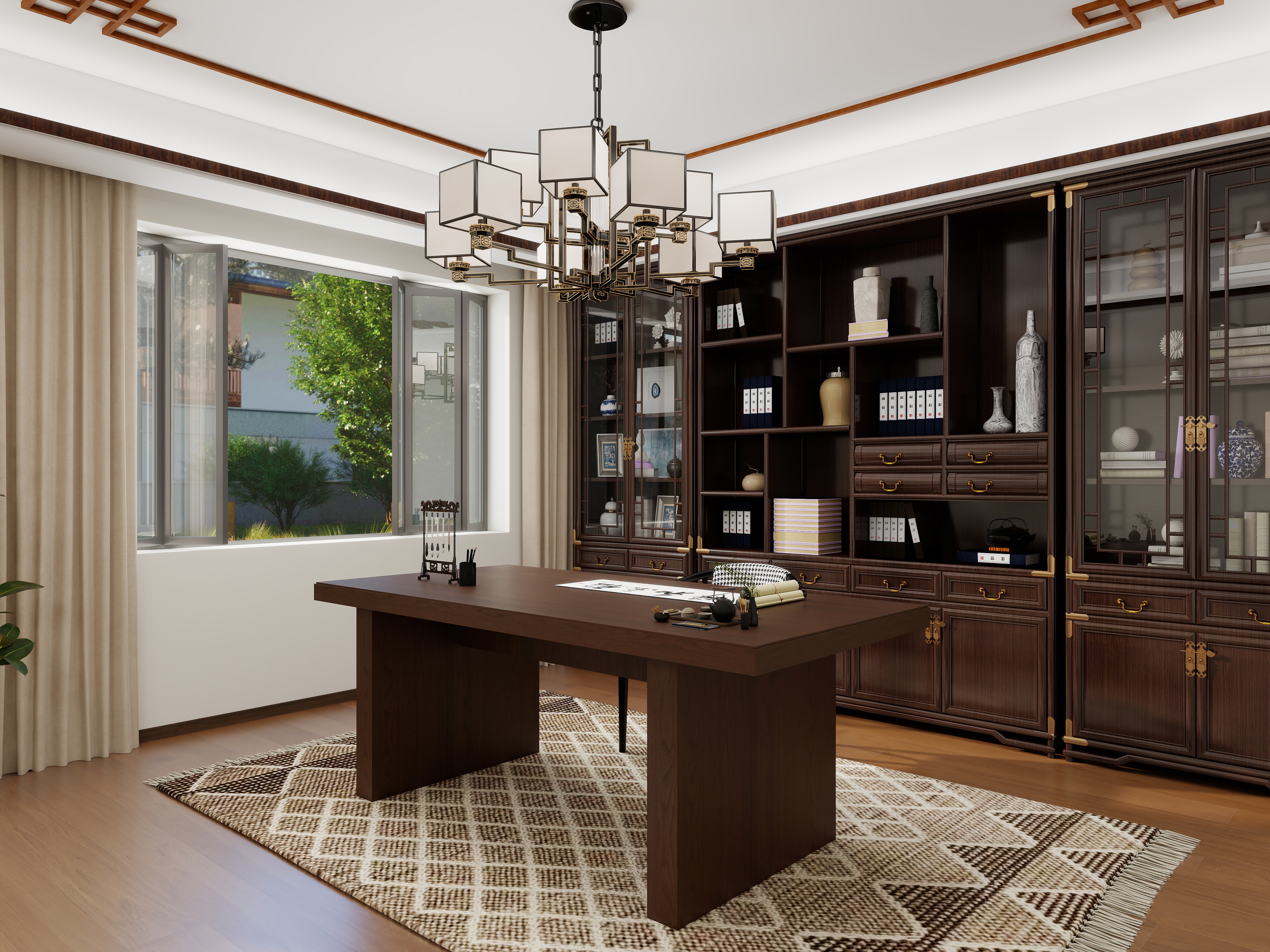 欧派工厂鸿桥木业-A4356水榭花都增加-装修设计方案