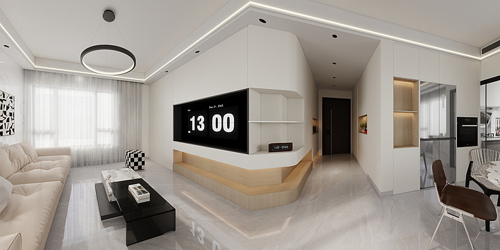 依然篮球-中信凯旋蓝岸B4-1711-装修设计方案