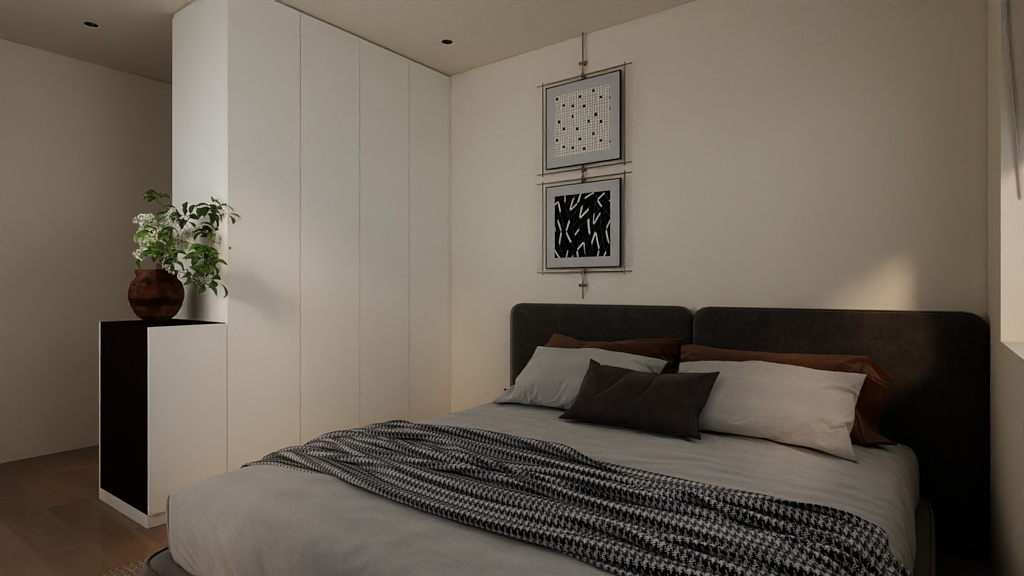 幽静熊-万科云翠隐秀-毓秀136平面布局-装修设计方案