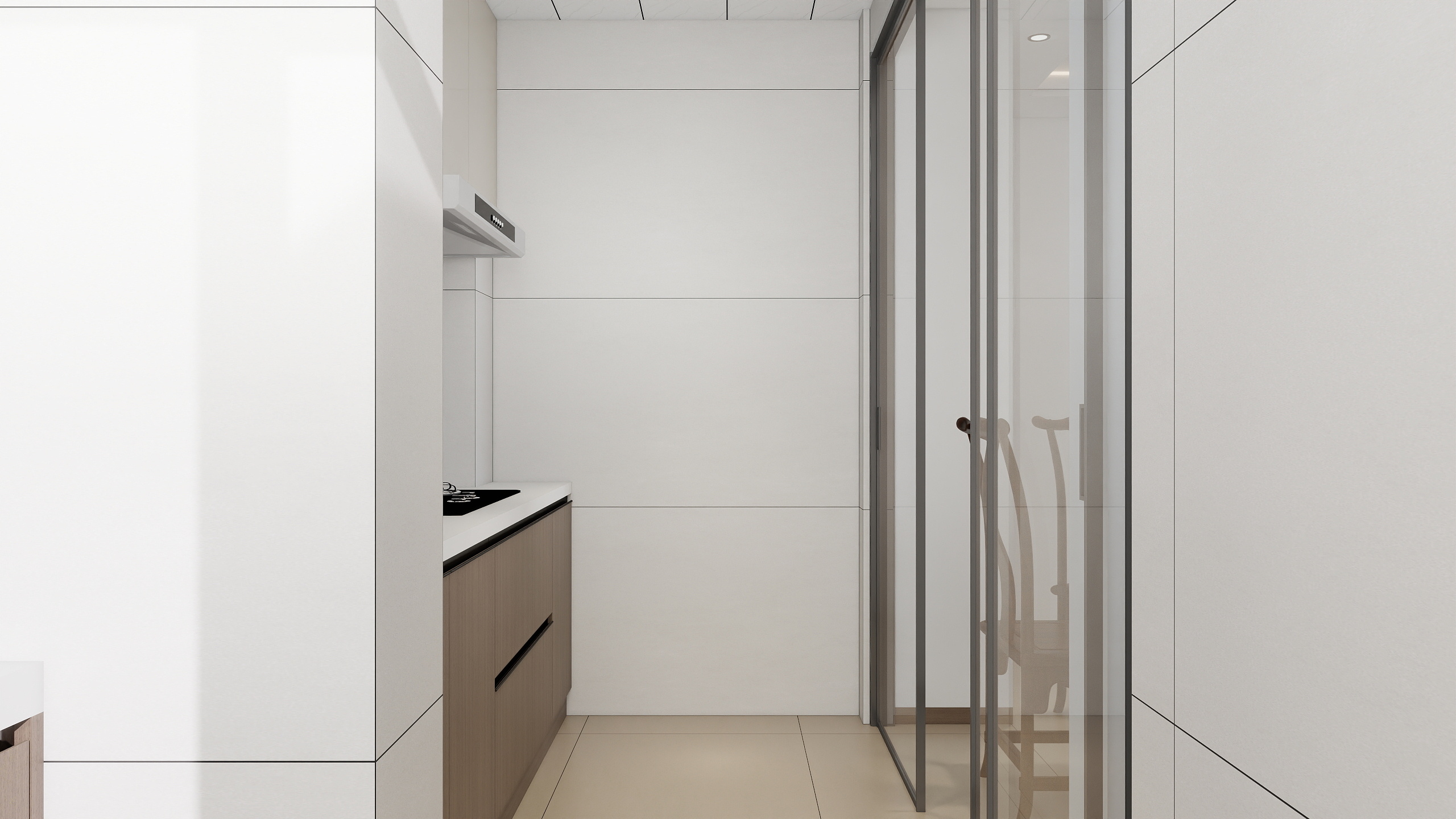 李青越-71平方新中式风格两居室装修效果图