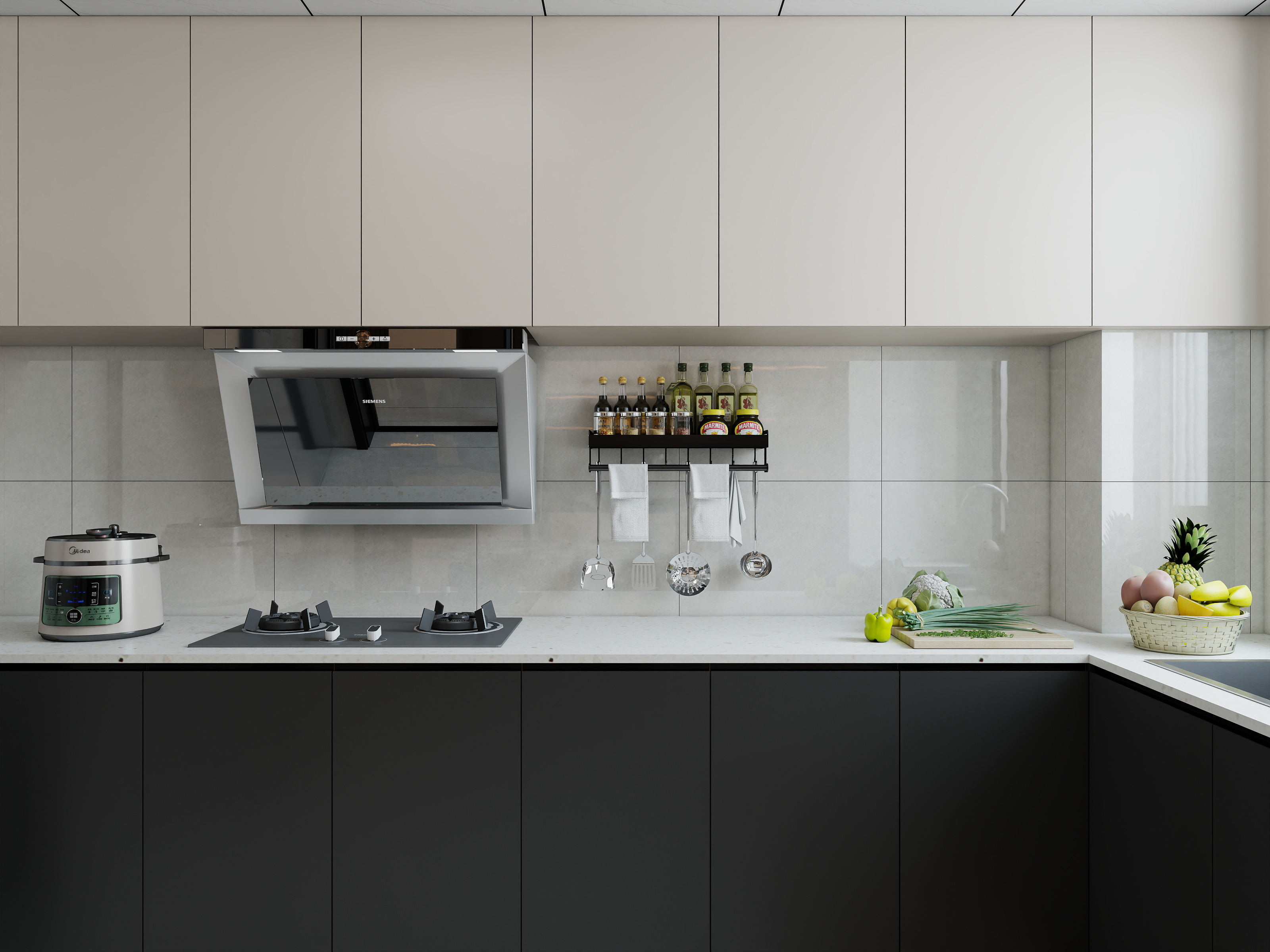 李青越-156平现代五室装修效果图