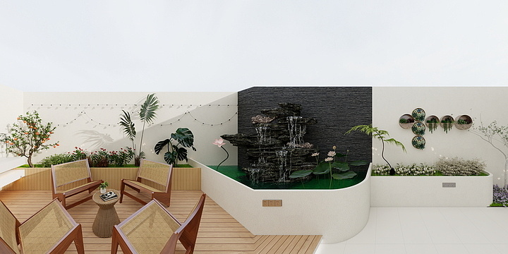 空间创造设计师龚勋-花园-装修设计方案