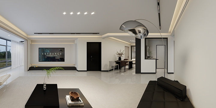 室内设计小张.-现代（极简）-装修设计方案