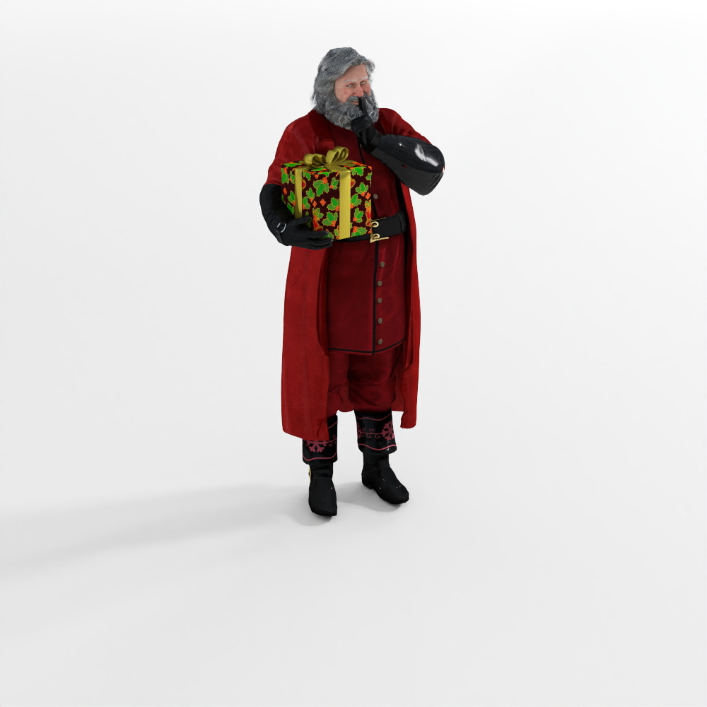 圣诞老人  3D模型