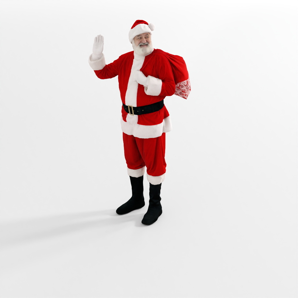 圣诞老人  3D模型