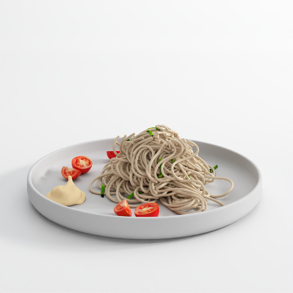 意面3D模型