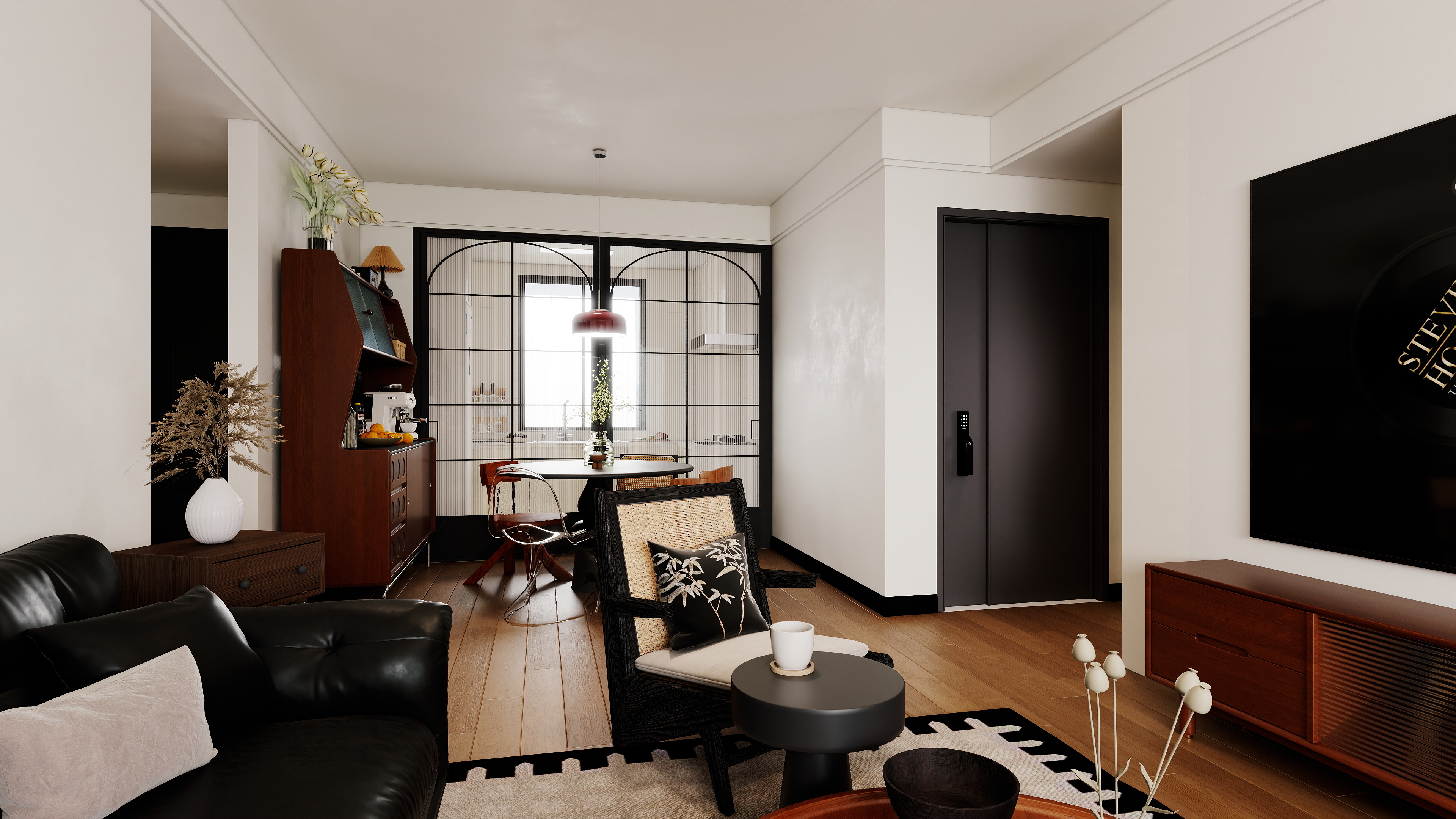 设计师--王攀-98㎡3室-装修设计方案