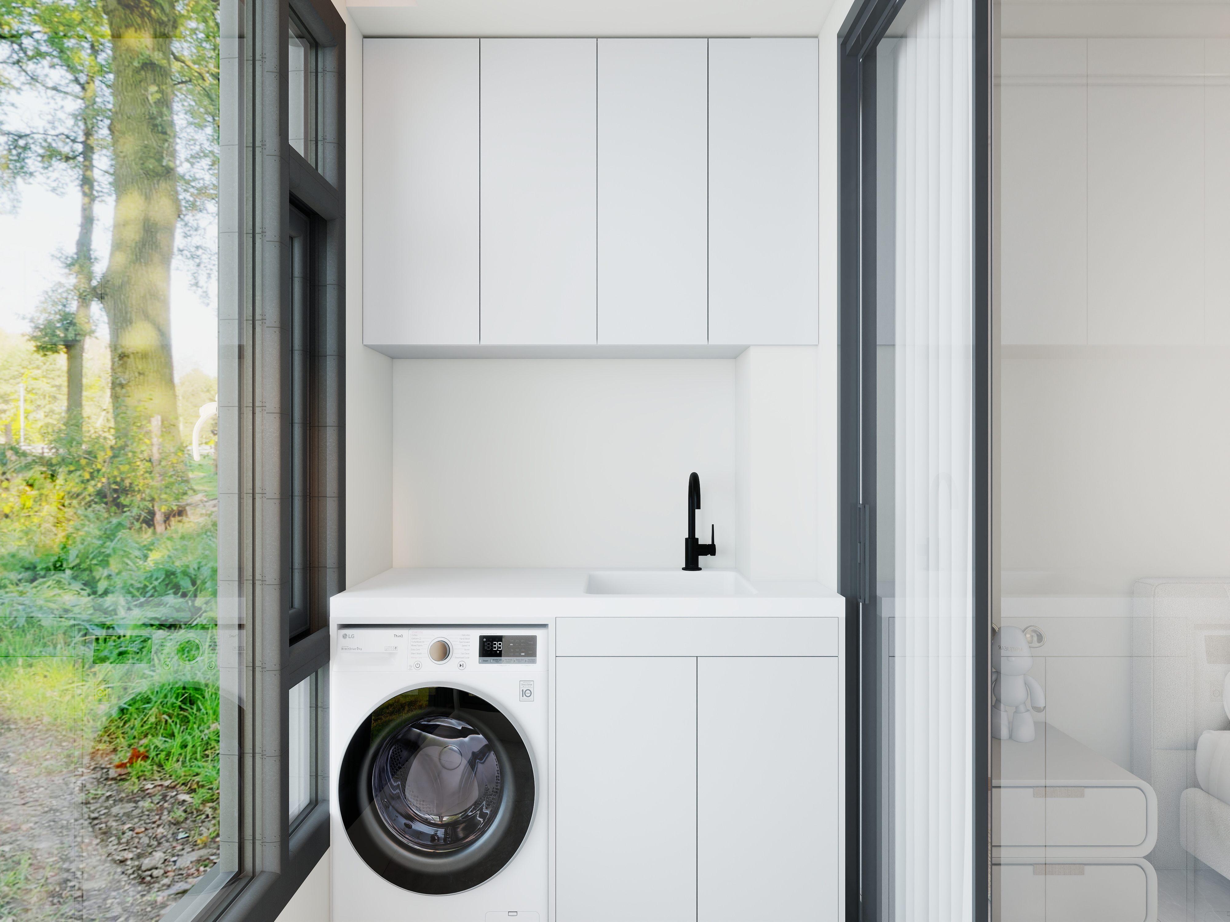 艺雅丽-79平现代简约装修效果图