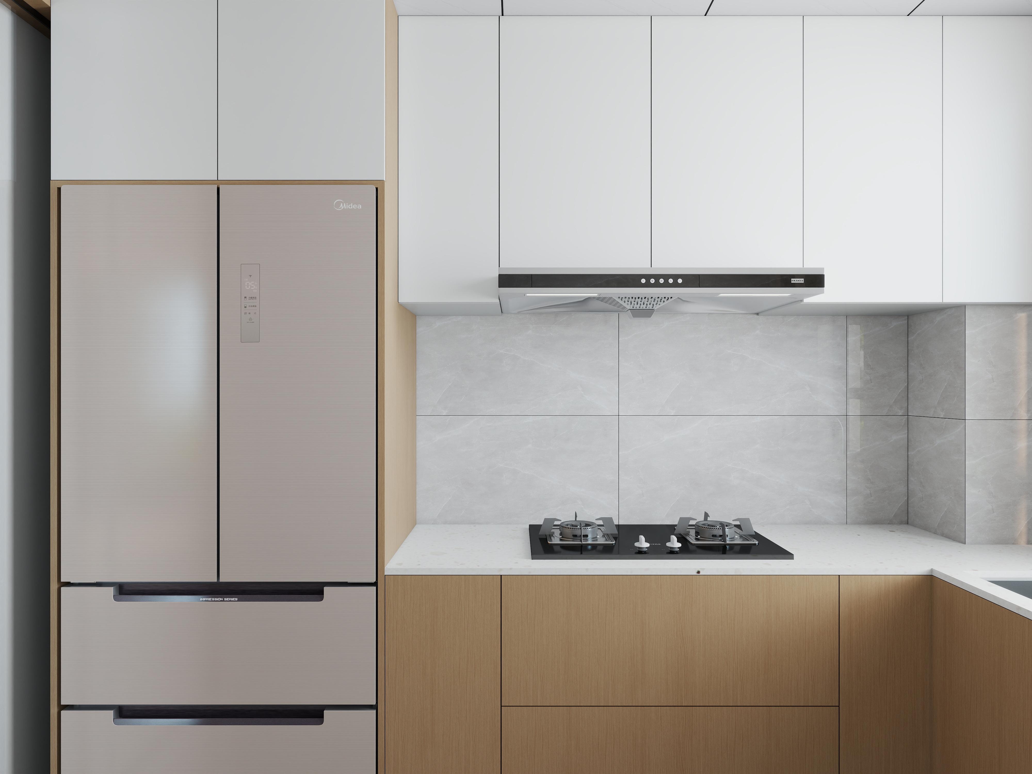 艺雅丽-79平现代简约装修效果图