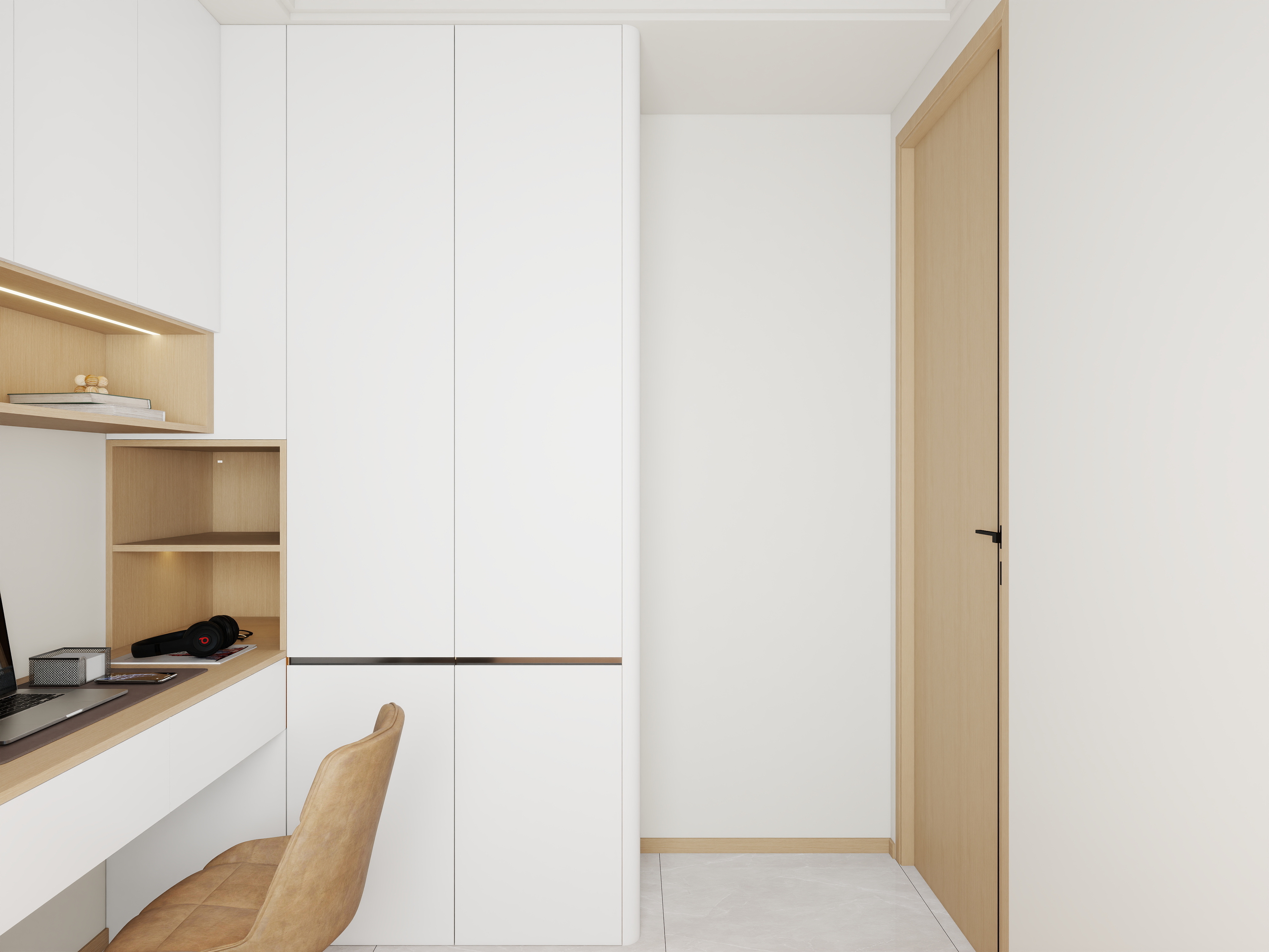 艺雅丽-79平现代简约装修效果图