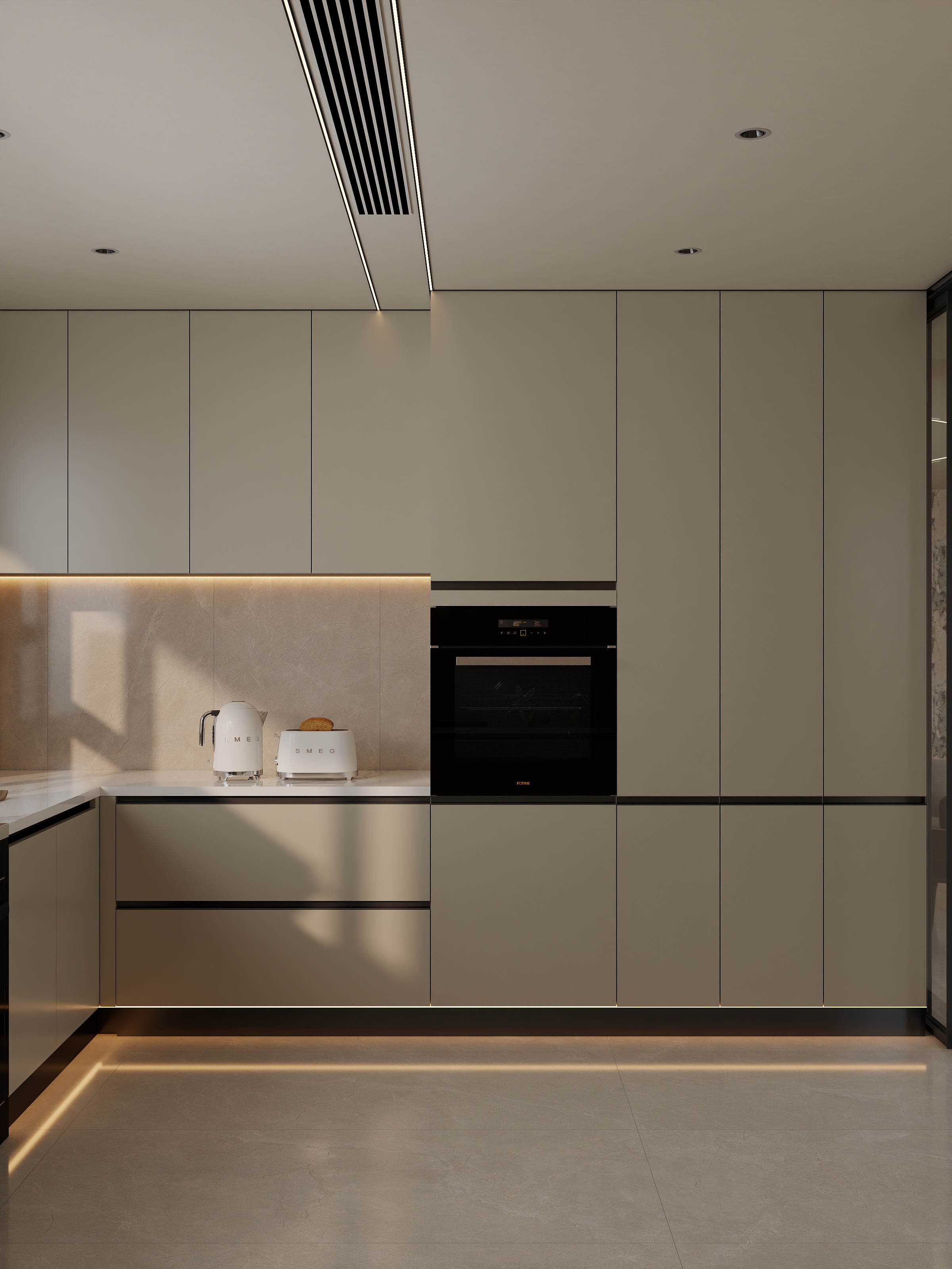 吴爽-727方意式风格复式装修效果图