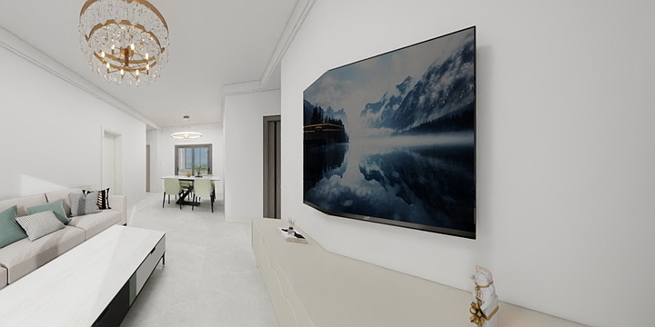 你可爱我就爱-现代简约-装修设计方案