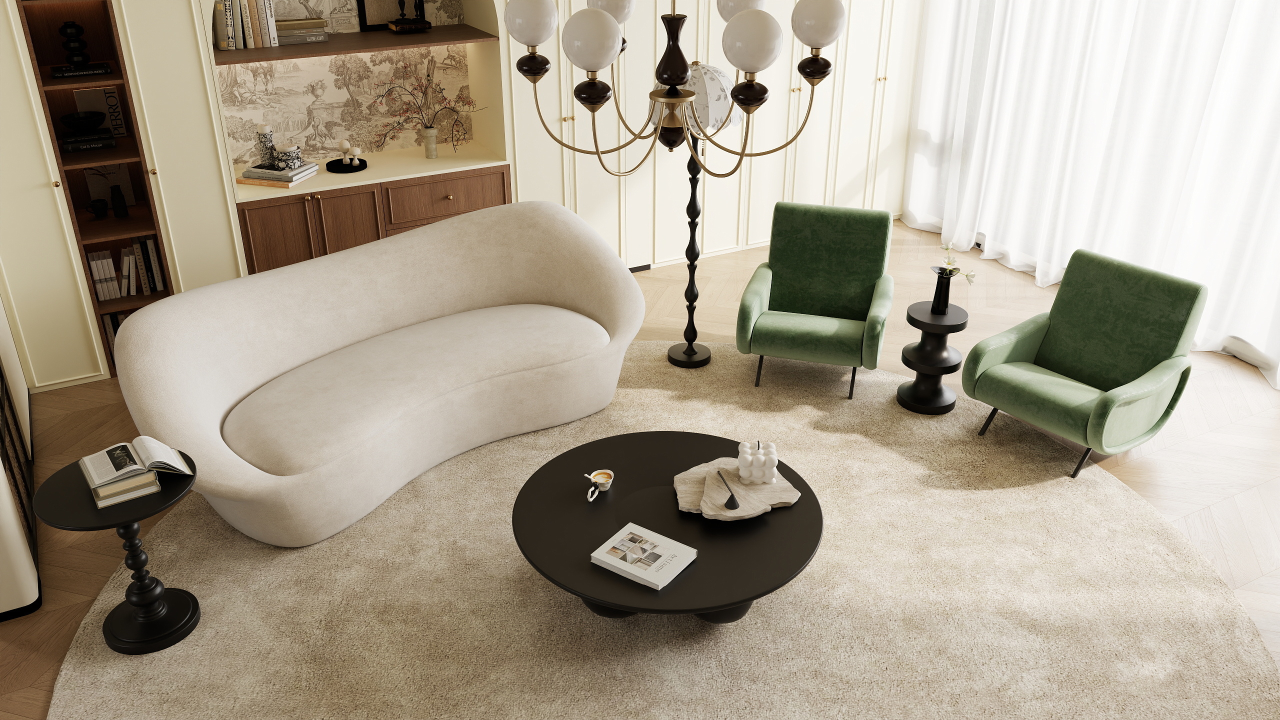 无救-法式|140㎡-装修设计方案