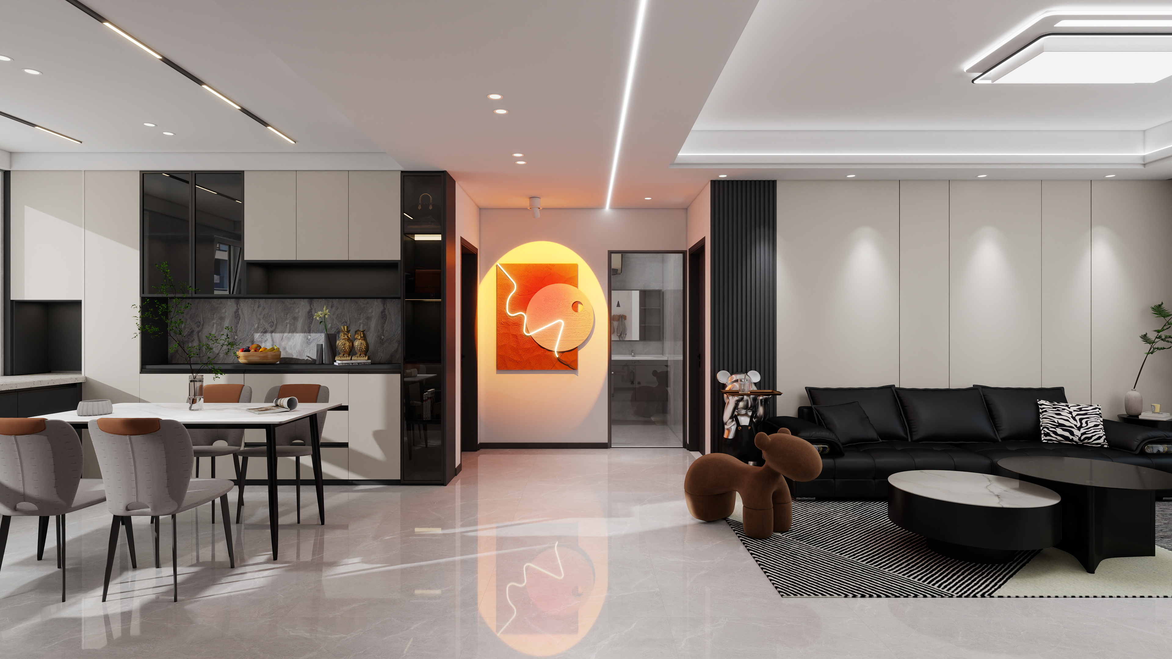 滦南新飞皇派整装-盛世华府阁楼4-3-1802丽姐-修改9.04-装修设计方案