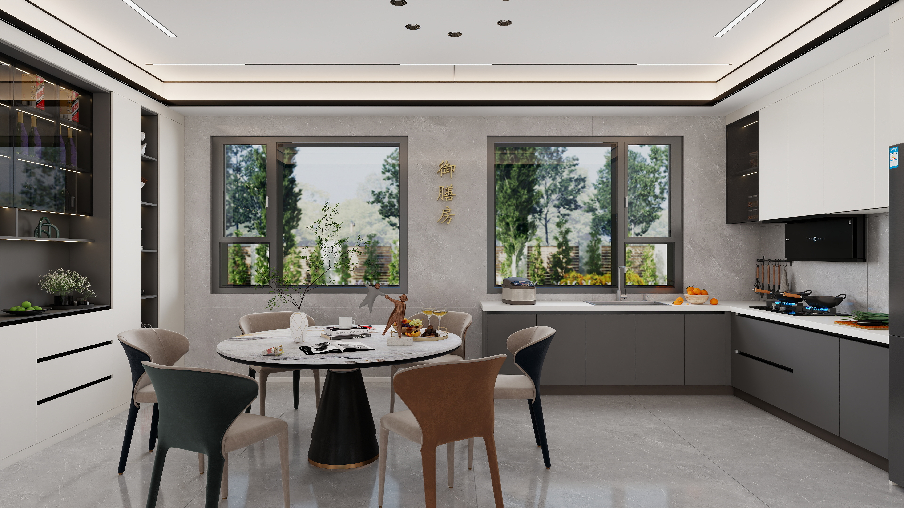 设计designerLI-自建房165㎡3室-装修设计方案