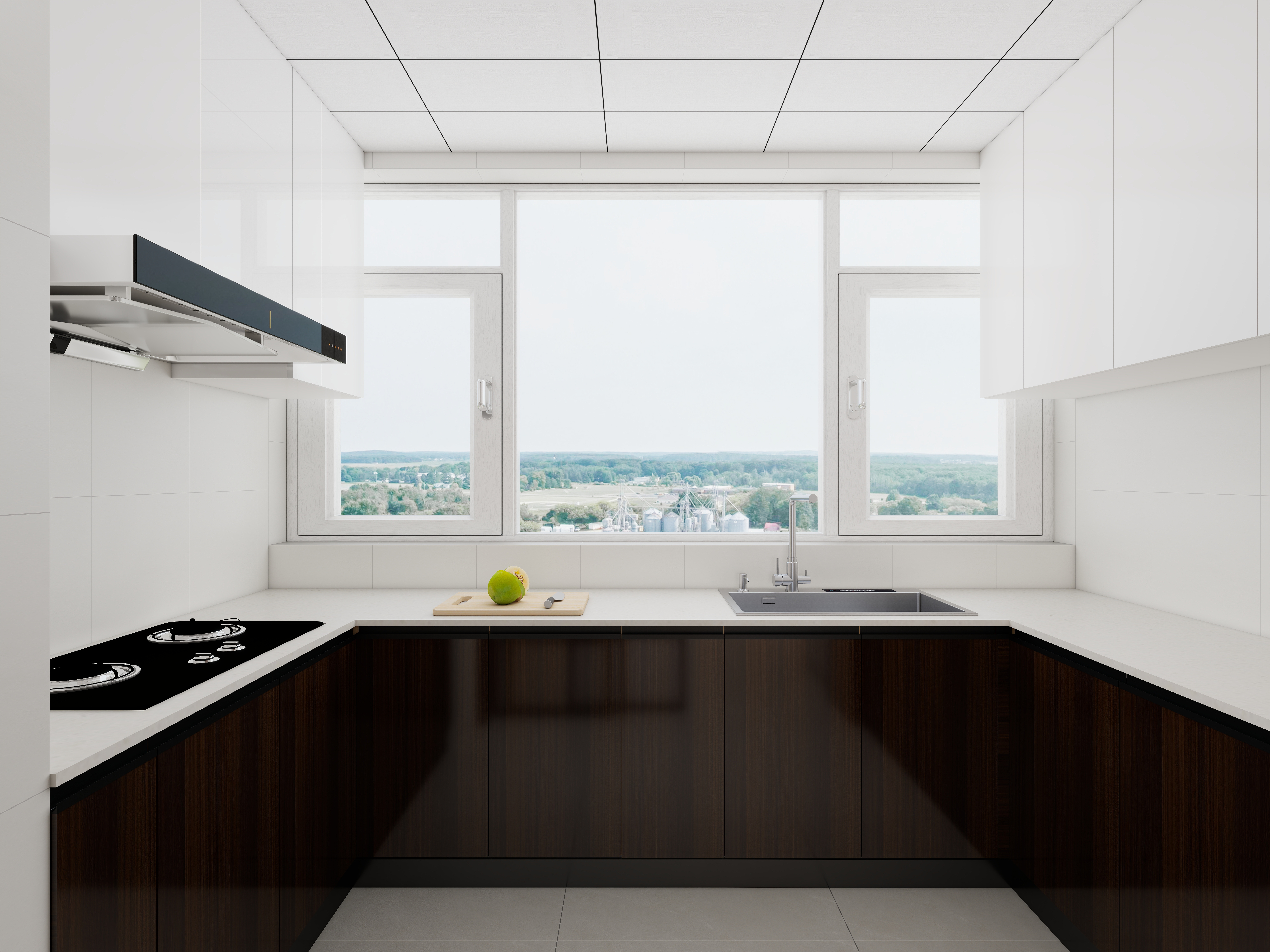 深呼吸丿-107㎡2室装修效果图