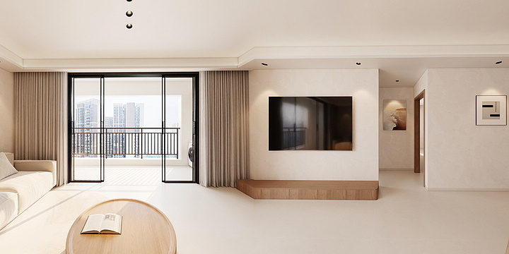 全案设计丨徐月坤-璞玥东方丨现代中古丨105㎡-装修设计方案