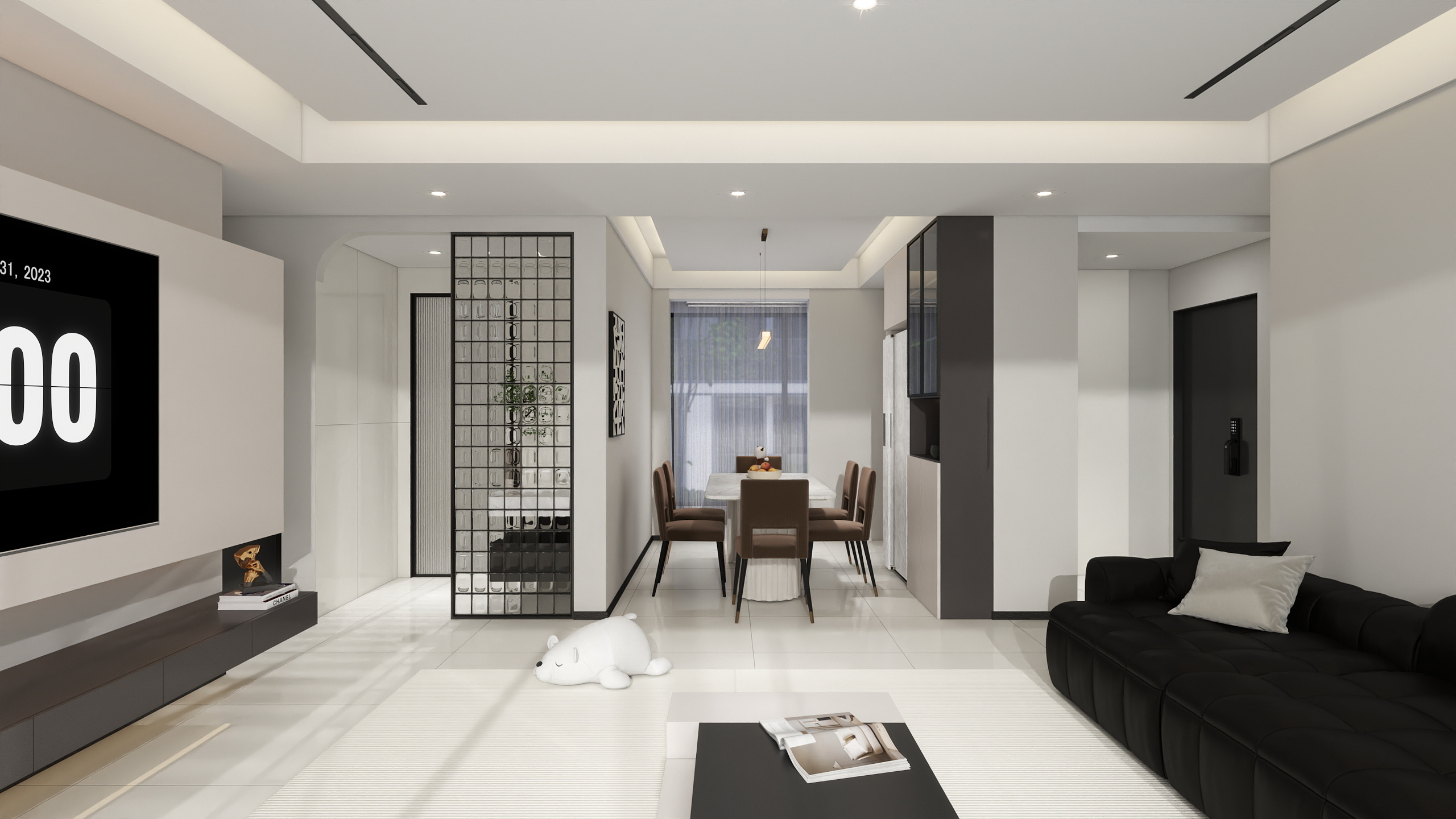 李林-金地云溪九境工业风112㎡3室-装修设计方案